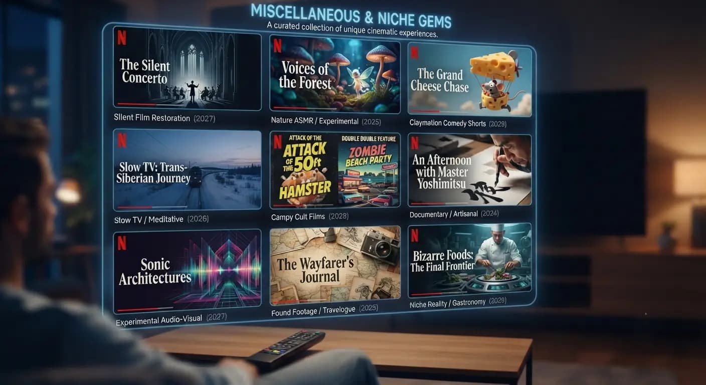 Best Other & Miscellaneous Movies on Netflix Right Now: A Complete Guide to the Other & Miscellaneous Category