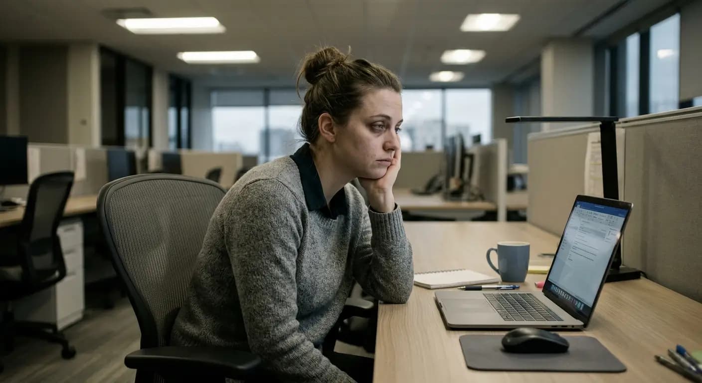 The Hidden Cost of Job Hugging: Why Staying in a Job You Hate Is a Wellness Issue Too