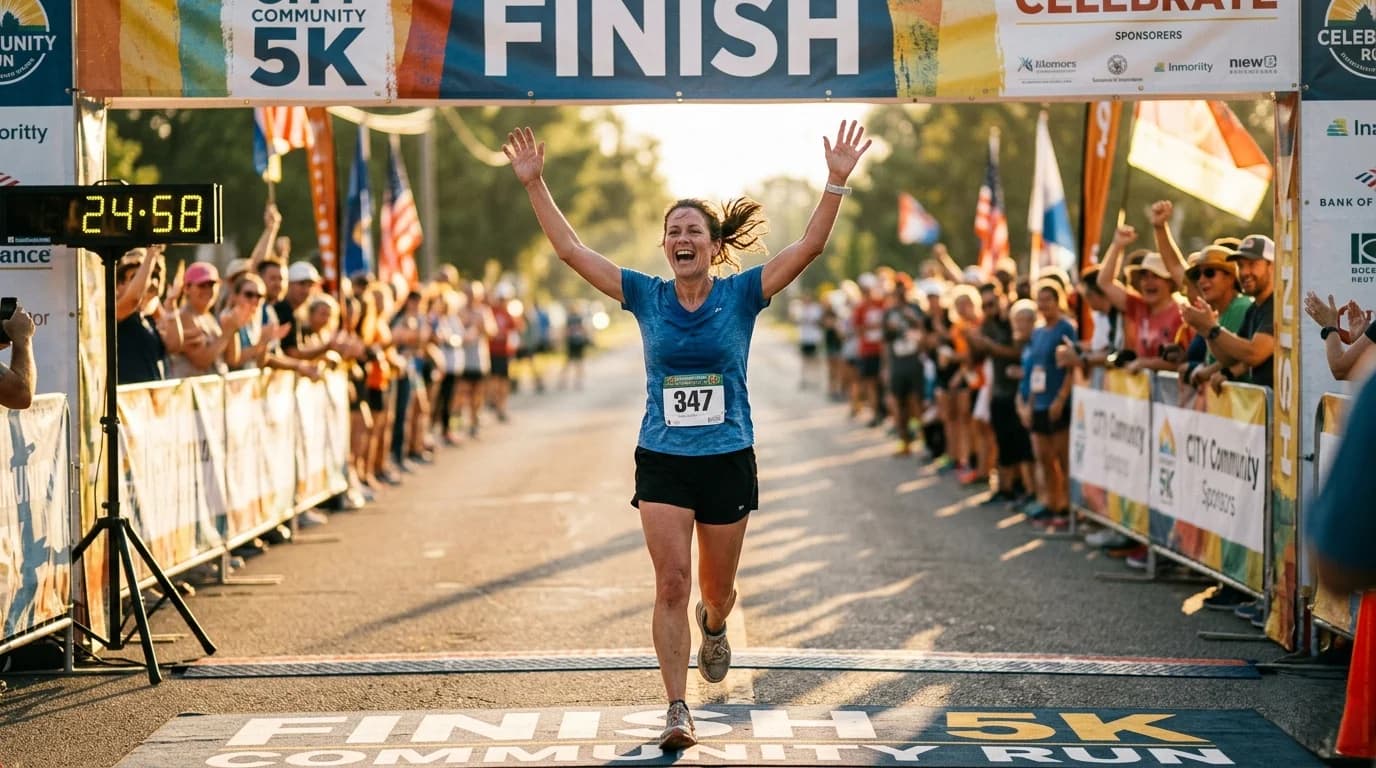I Ran My First 5K at 42: The Training Plan, the Setbacks, and the Finish Line