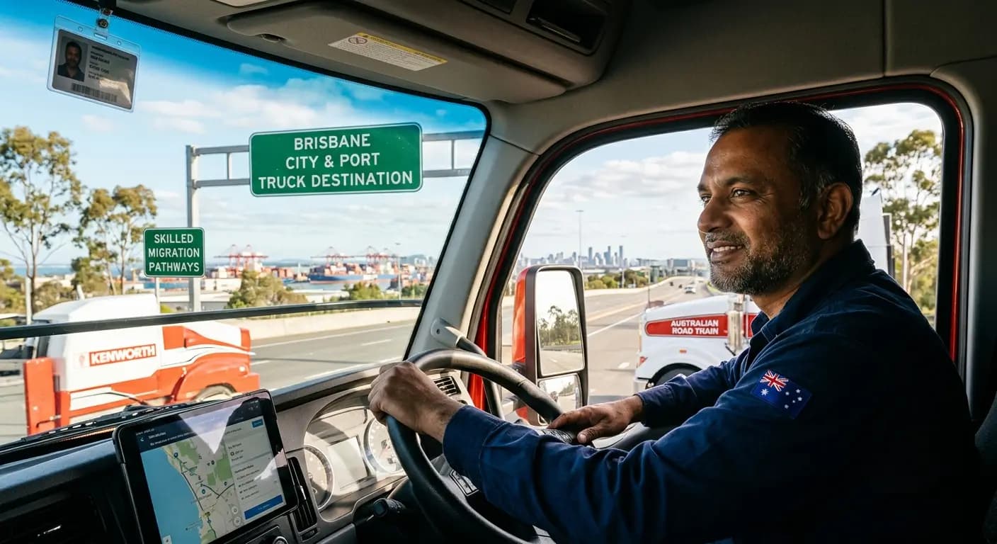 Australia Truck Driver Skilled Migration