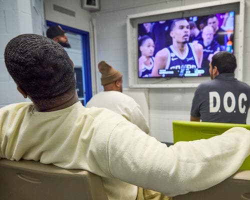 Basketball Bridges the Gap – Inside the Knicks Finals Watch Party at Rikers Island