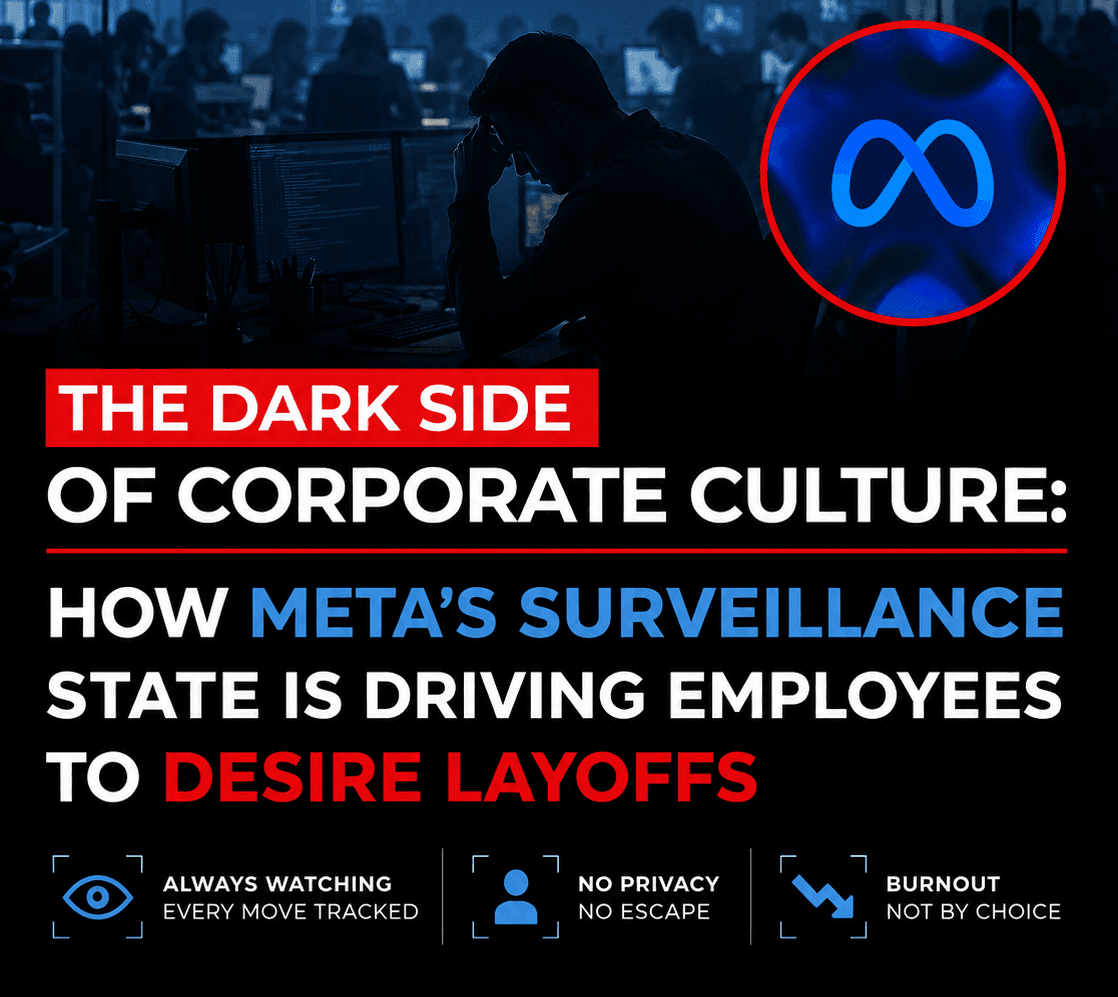 The Dark Side of Corporate Culture: How Meta's Surveillance State is Driving Employees to Desire Layoffs