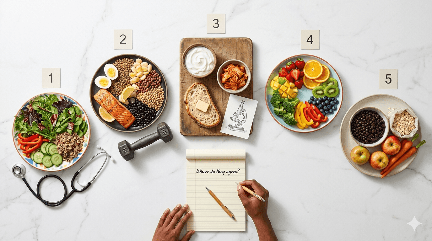 I Asked 5 Nutritionists the Same Questions About Healthy Eating - Here's What They Said