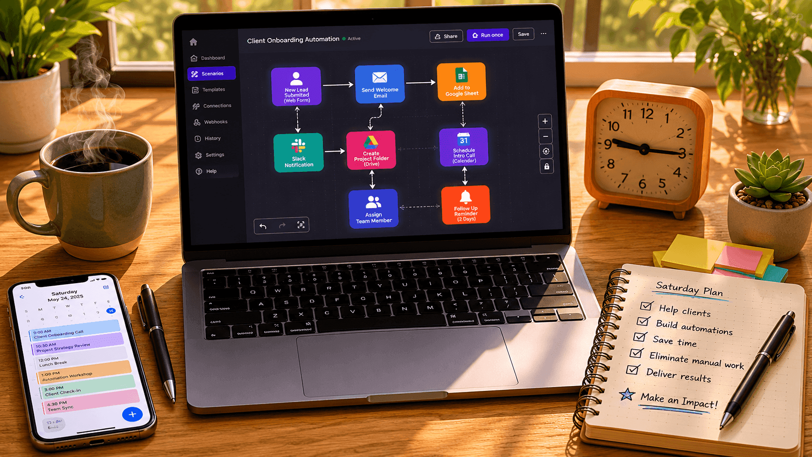 How to Automate Your Small Business in a Weekend Using Free Tools