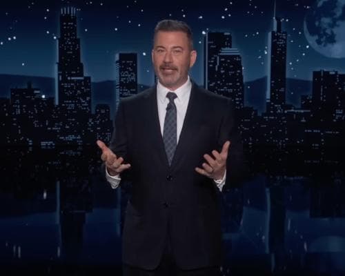 Jimmy Kimmel on Trump’s reflecting pool: ‘latest waste of money to promote his glorious reign’
