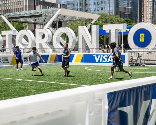 ‘I don’t want to give my money to Fifa’: Toronto turns its back on the World Cup
